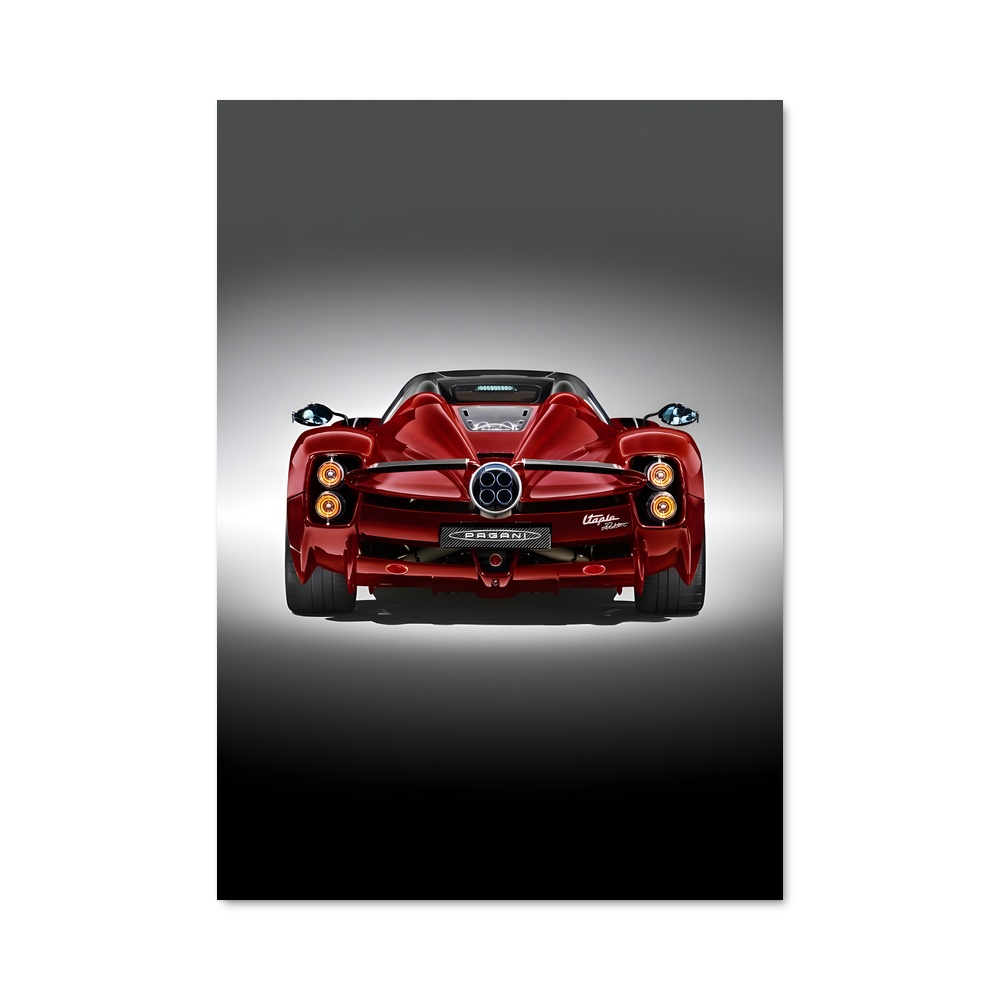 Poster splendide cabriolet Utopia